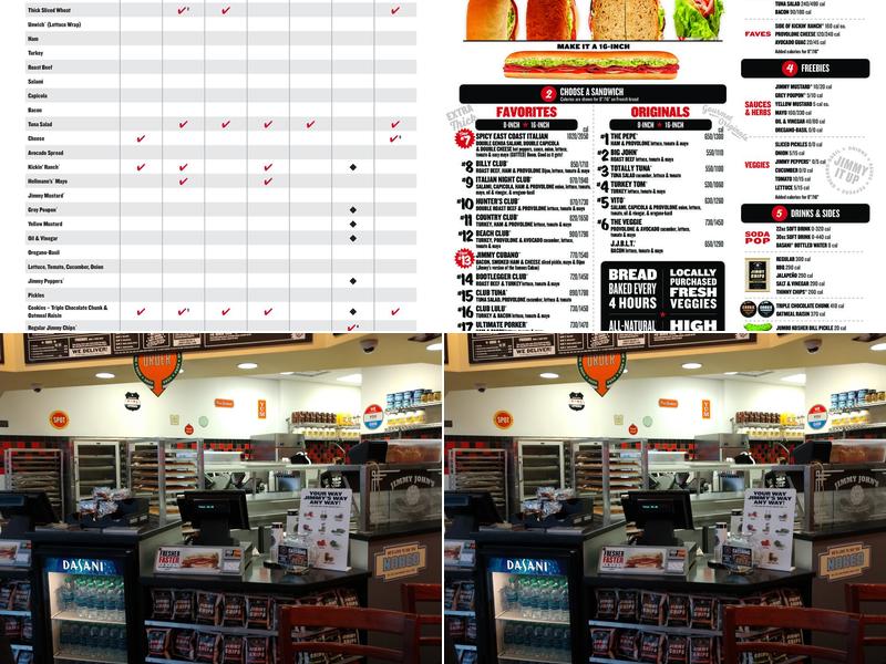 Jimmy John's Menu