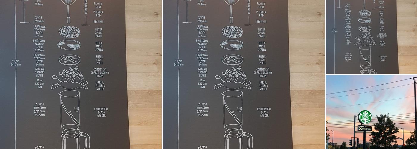 Starbucks Menu