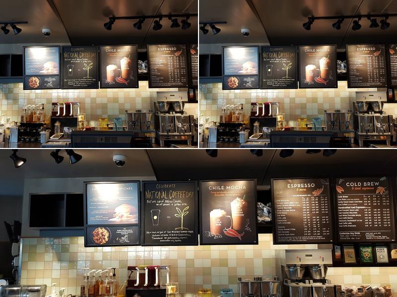 Starbucks Menu