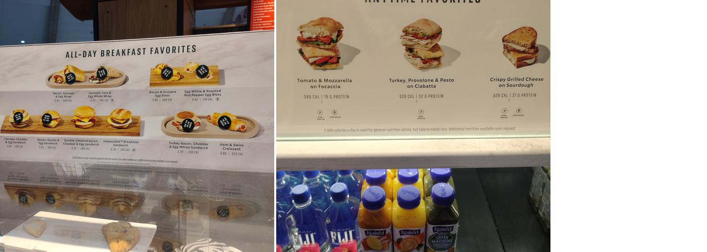 Starbucks Menu