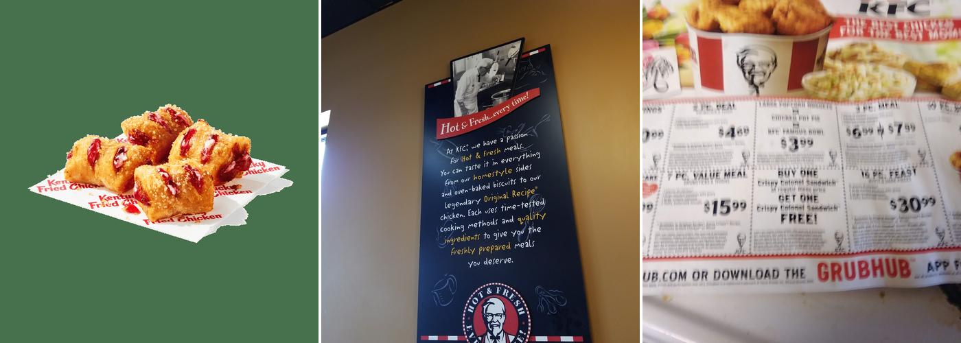 KFC Menu