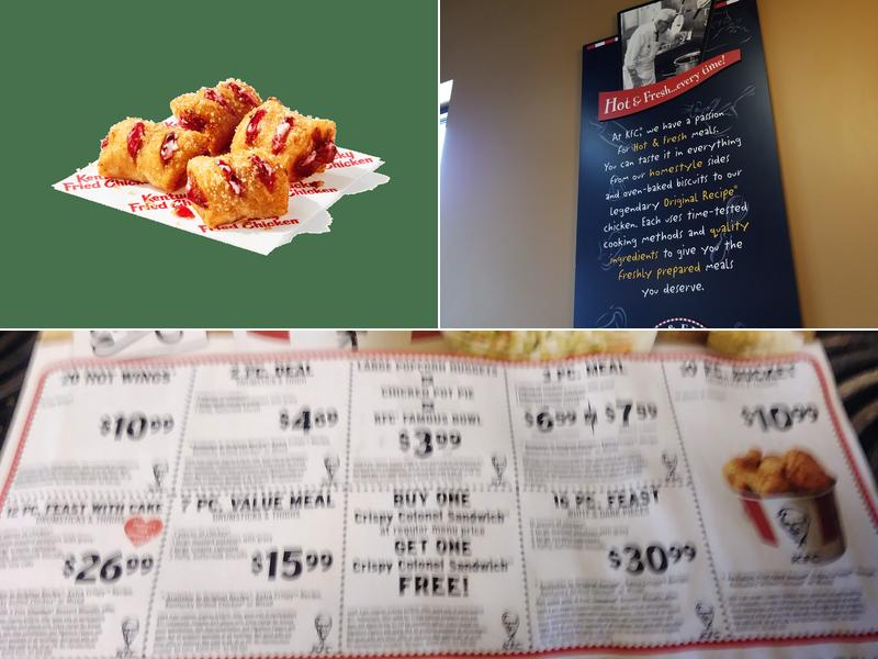 KFC Menu