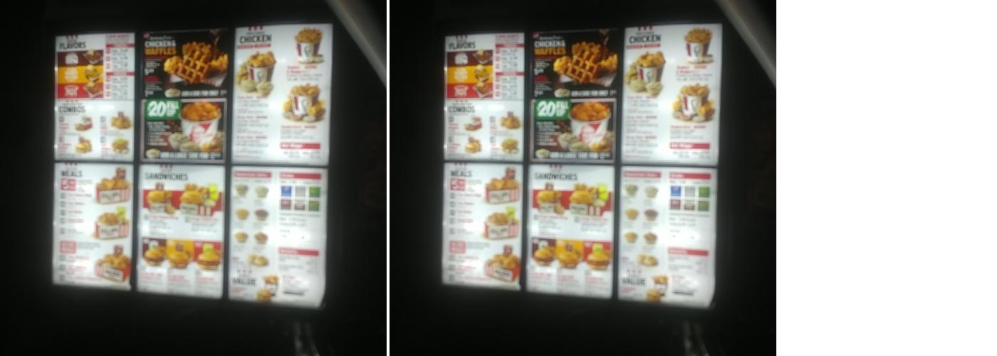 KFC Menu
