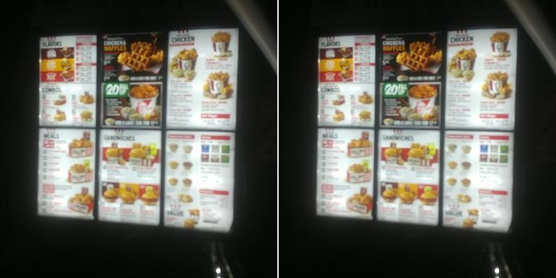 KFC Menu