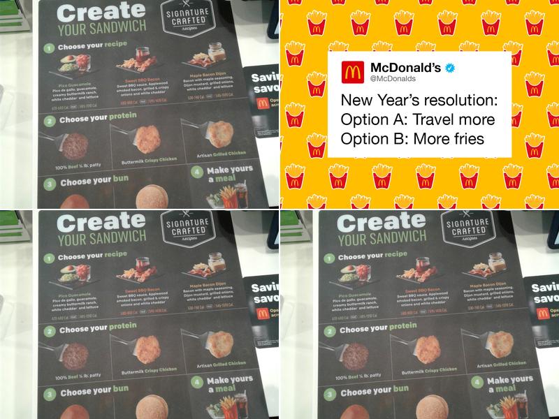 McDonald's Menu