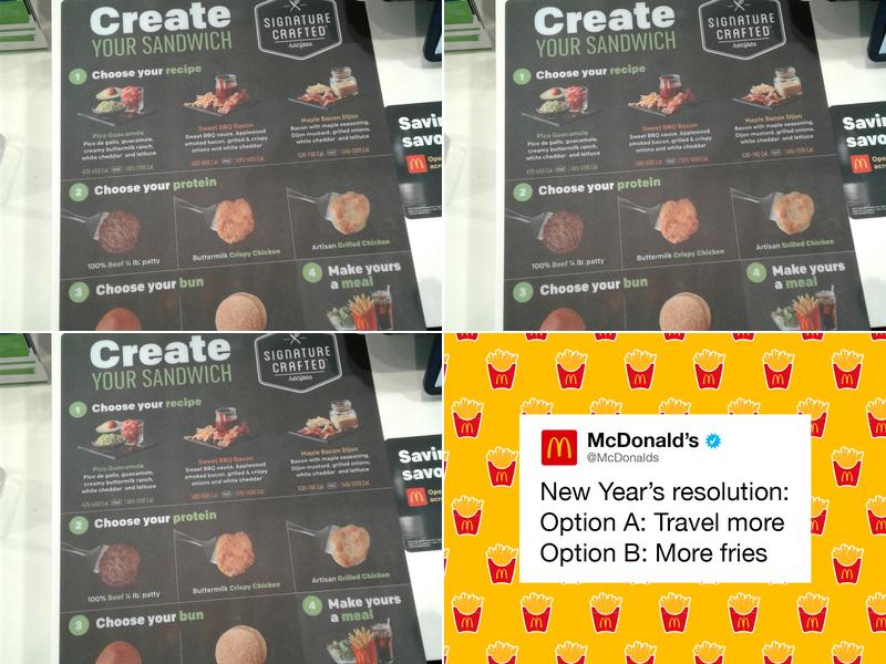 McDonald's Menu