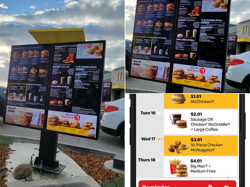 McDonald's Menu