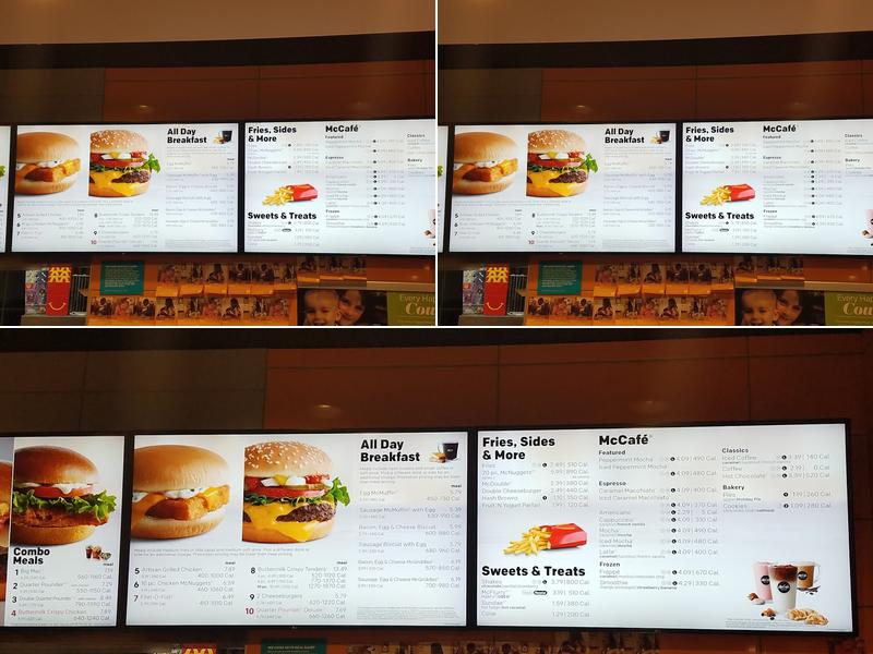 McDonald's Menu