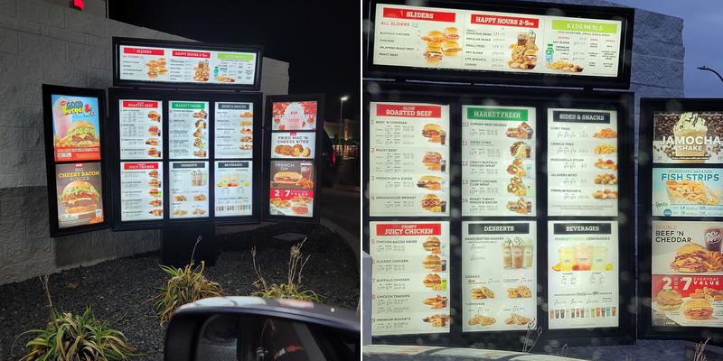 Arby's Menu