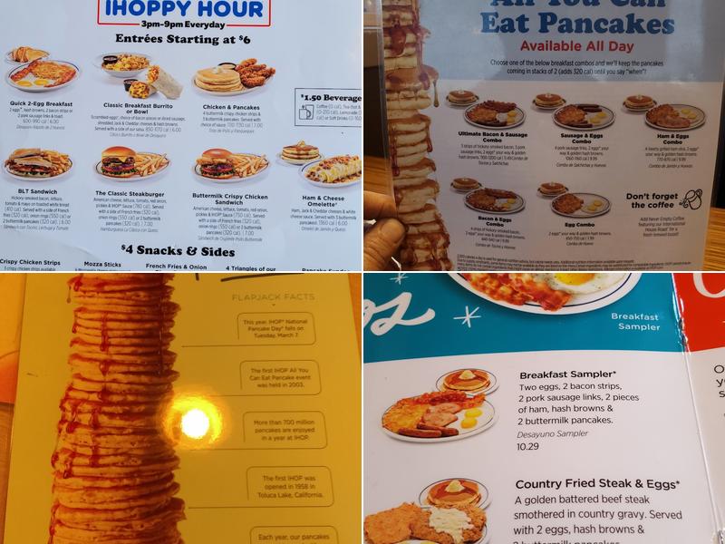 IHOP Menu