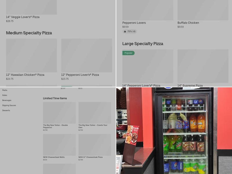 Pizza Hut Menu