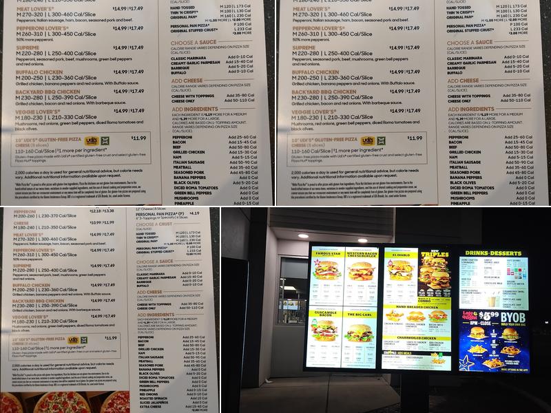 Pizza Hut Menu