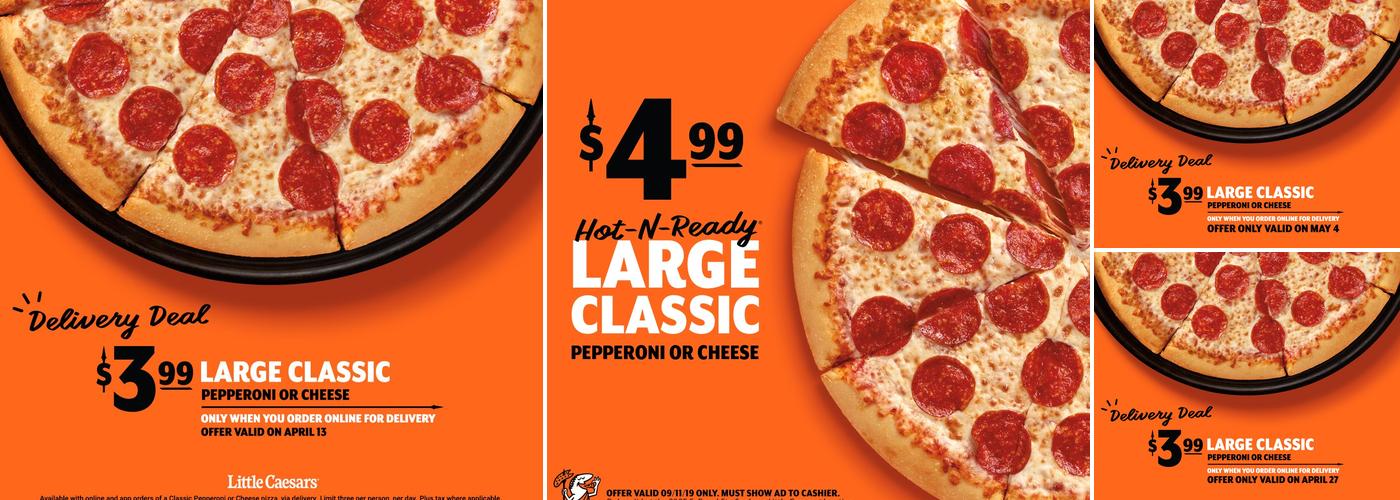 Little Caesars Pizza Menu