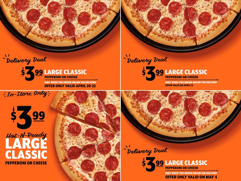 Little Caesars Pizza Menu
