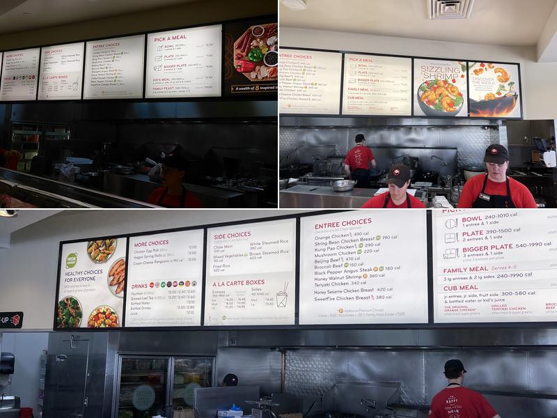 Panda Express Menu