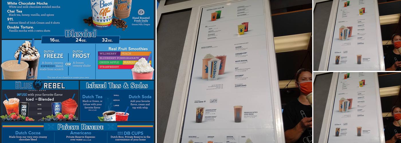 Dutch Bros Coffee Menu