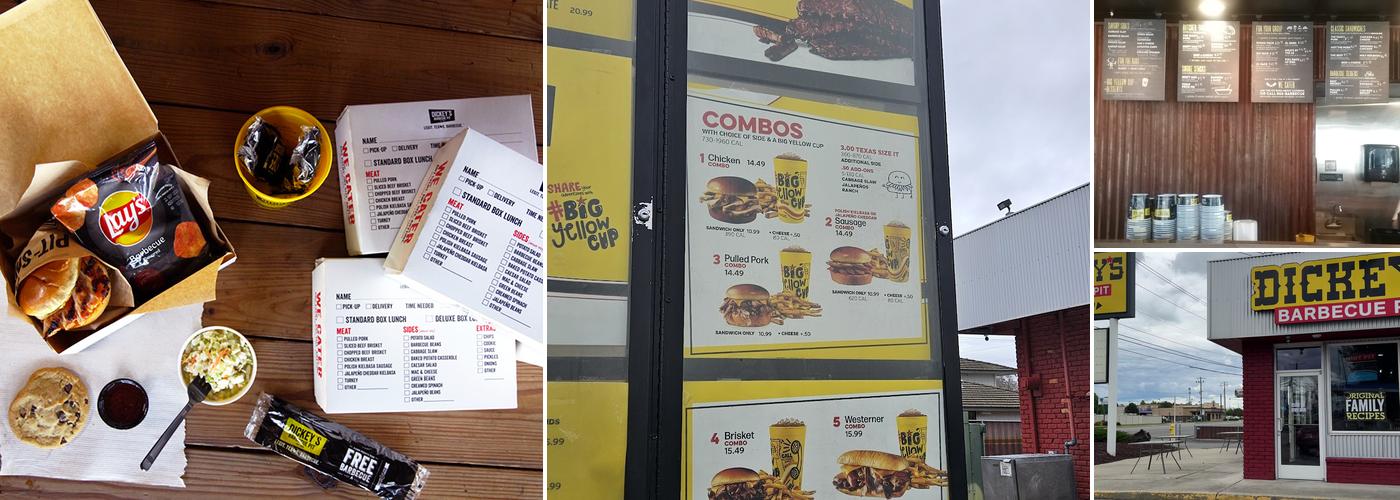 Dickey's Barbecue Pit Menu