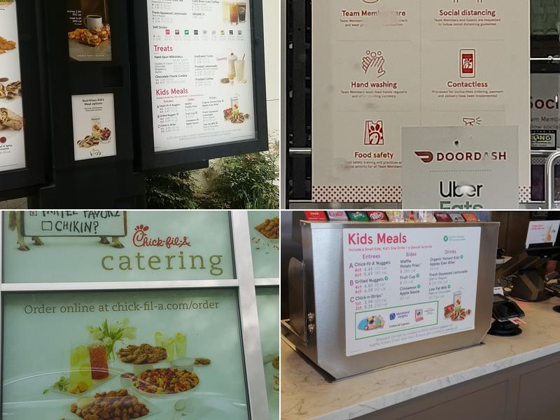 Chick-fil-A Menu