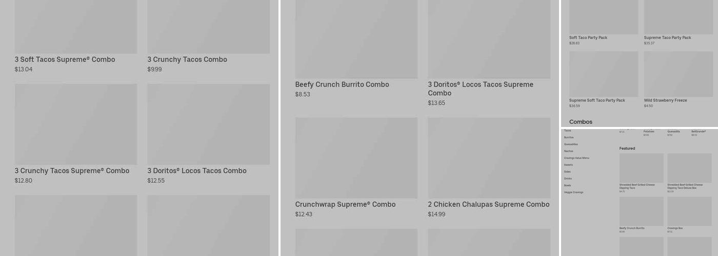 Taco Bell Menu
