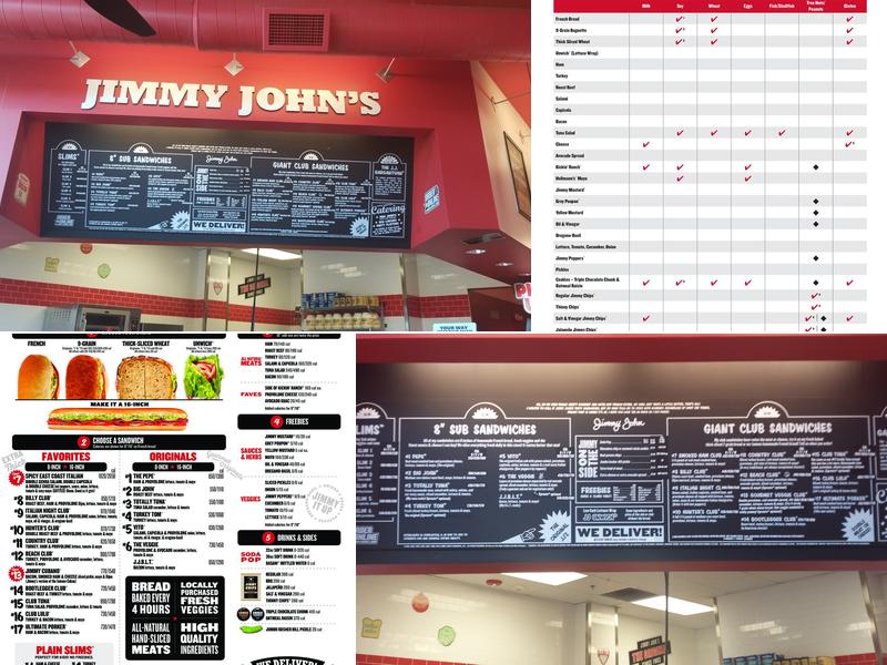 Jimmy John's Menu