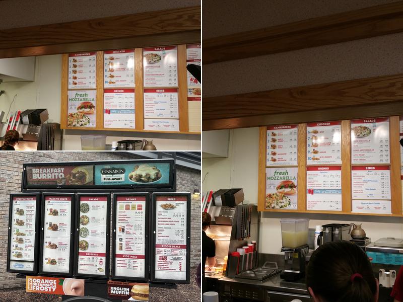 Wendy's Menu