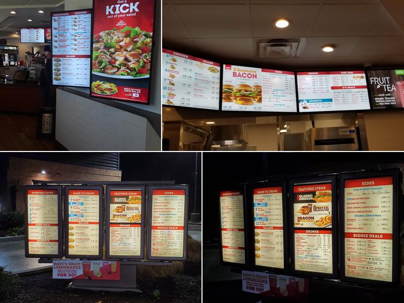 Wendy's Menu