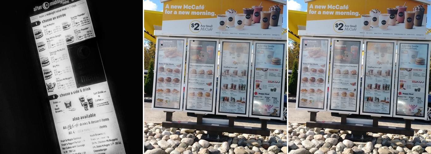 McDonald's Menu