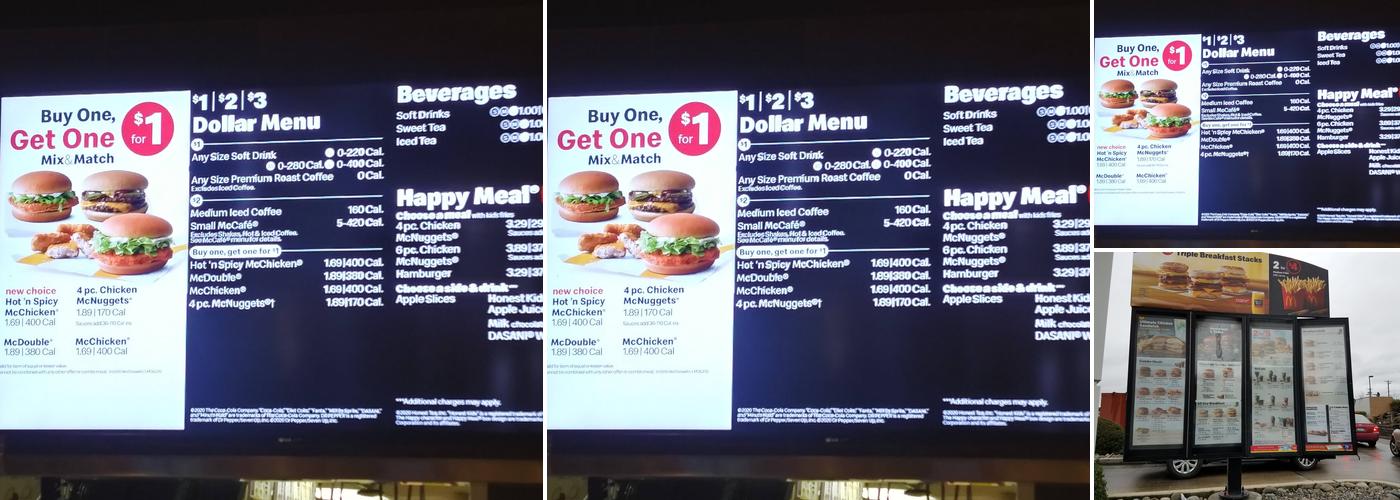 McDonald's Menu