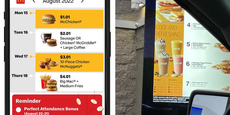 McDonald's Menu