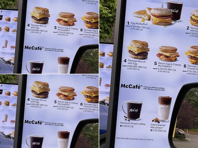 McDonald's Menu