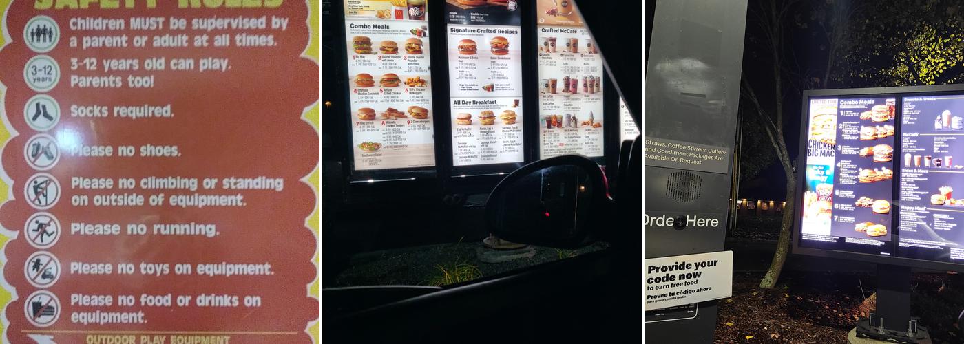 McDonald's Menu