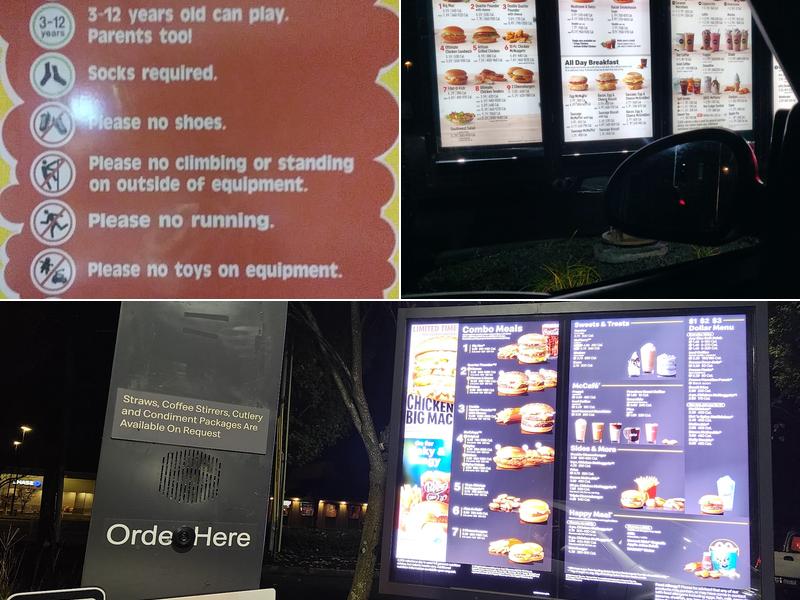 McDonald's Menu