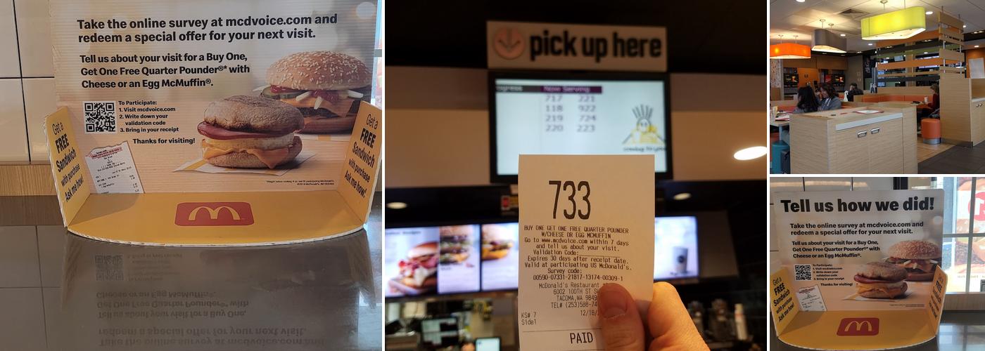 McDonald's Menu