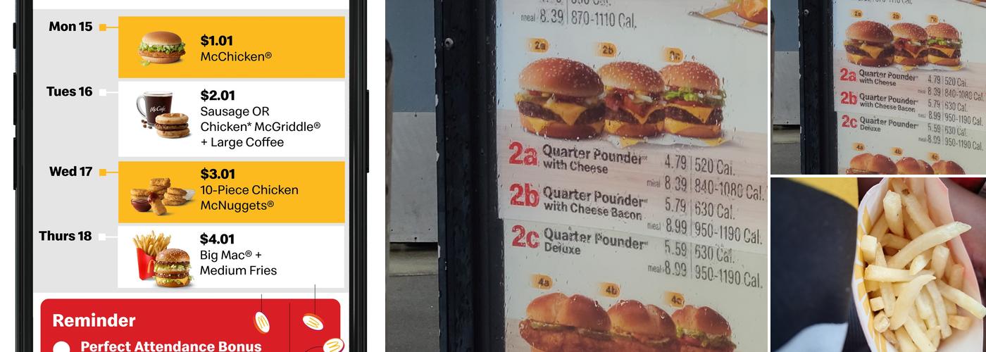 McDonald's Menu