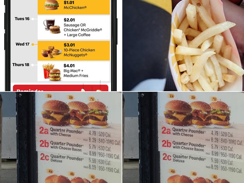 McDonald's Menu
