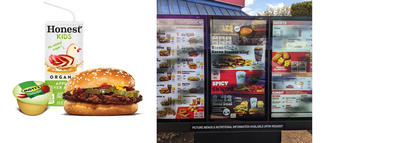Burger King Menu