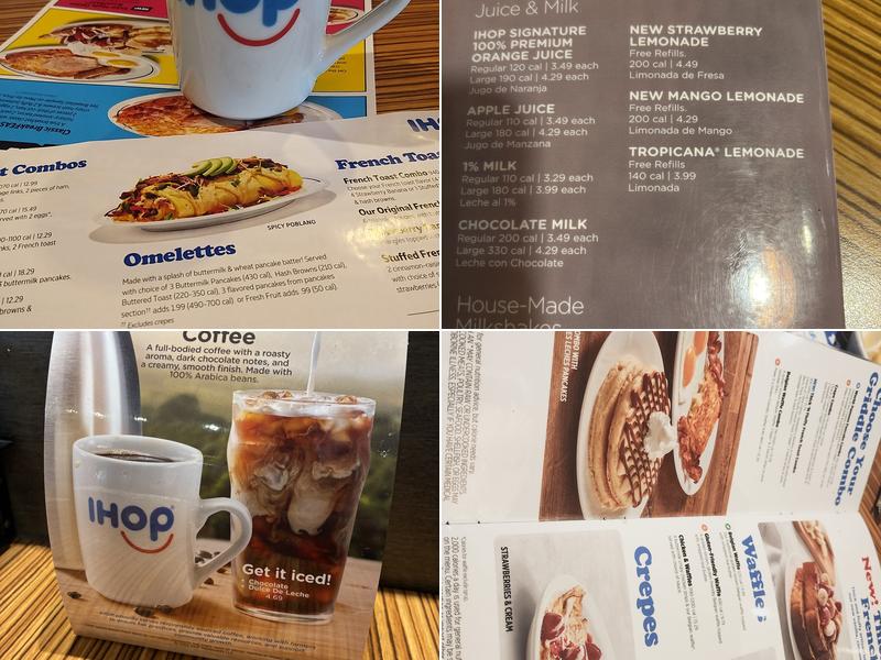 IHOP Menu