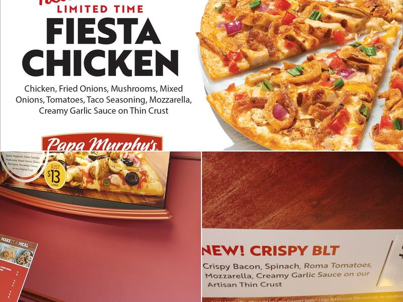 Papa Murphy's | Take 'N' Bake Pizza Menu