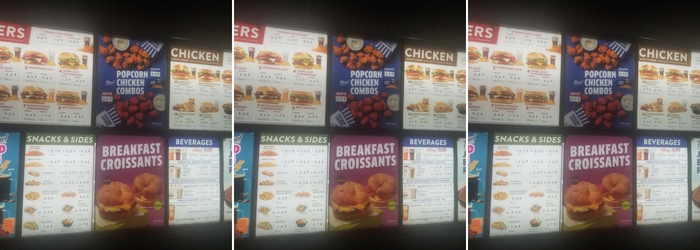 Jack In The Box Menu