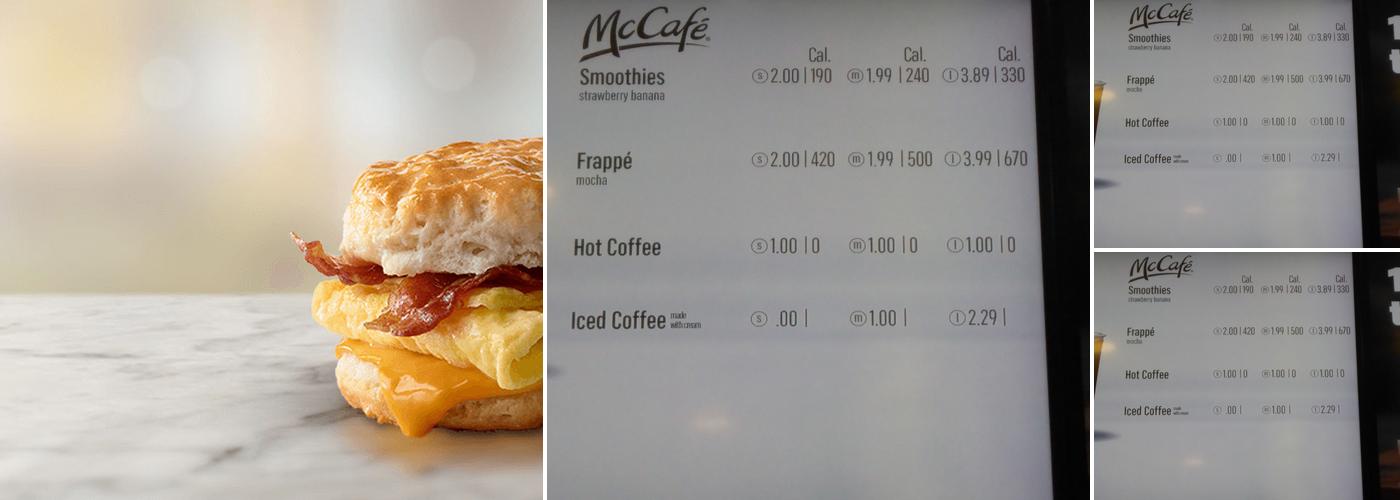 McDonald's Menu