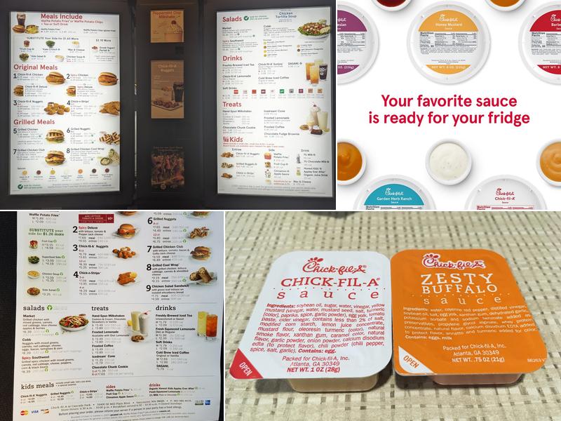 Chick-fil-A Menu