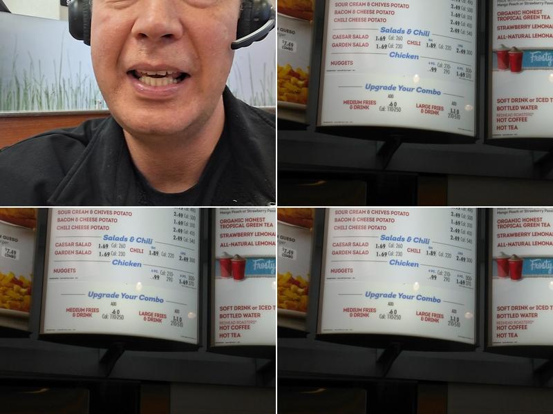 Wendy's Menu