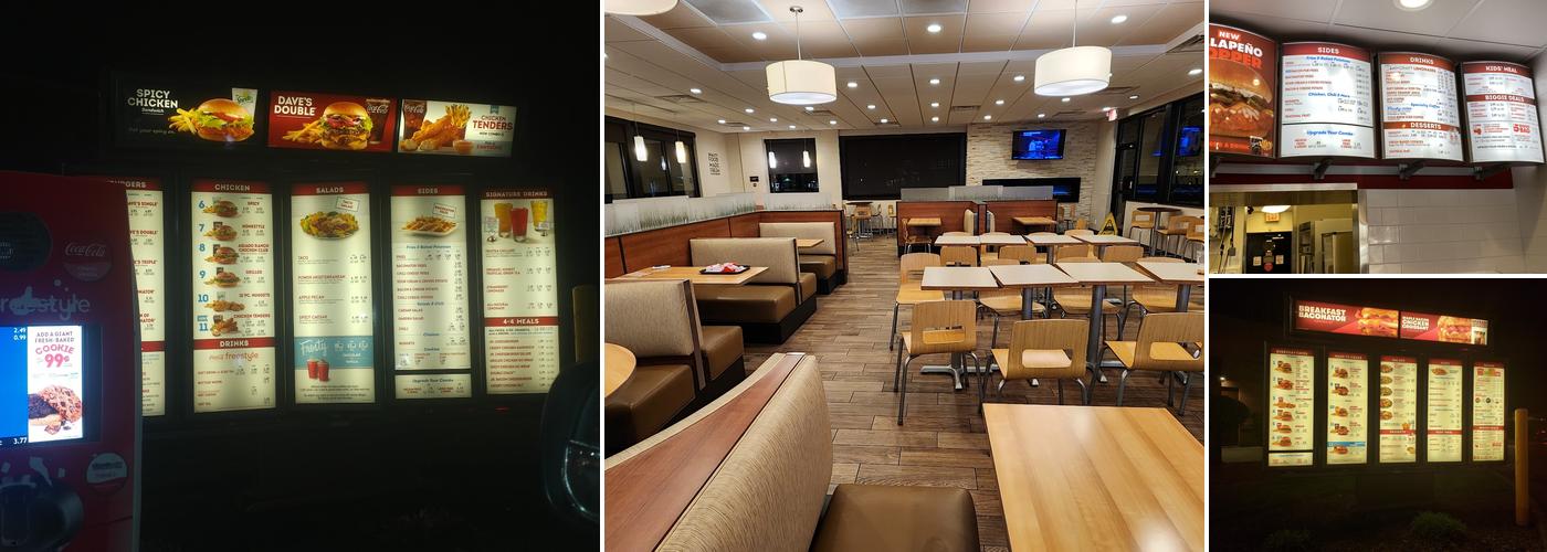 Wendy's Menu