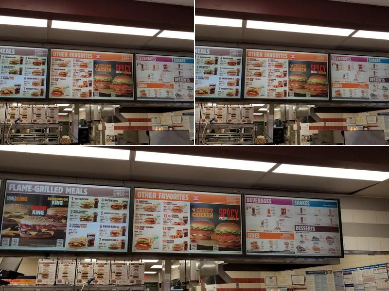 Burger King Menu