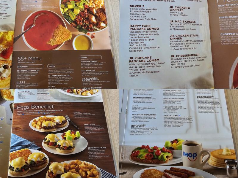 IHOP Menu