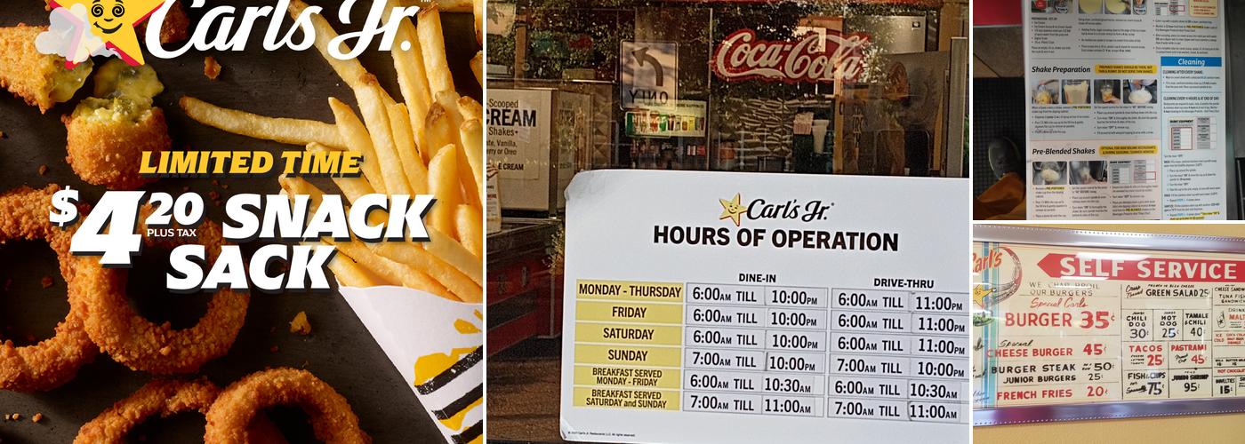 Carl’s Jr. Menu