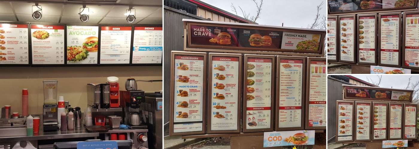 Wendy's Menu