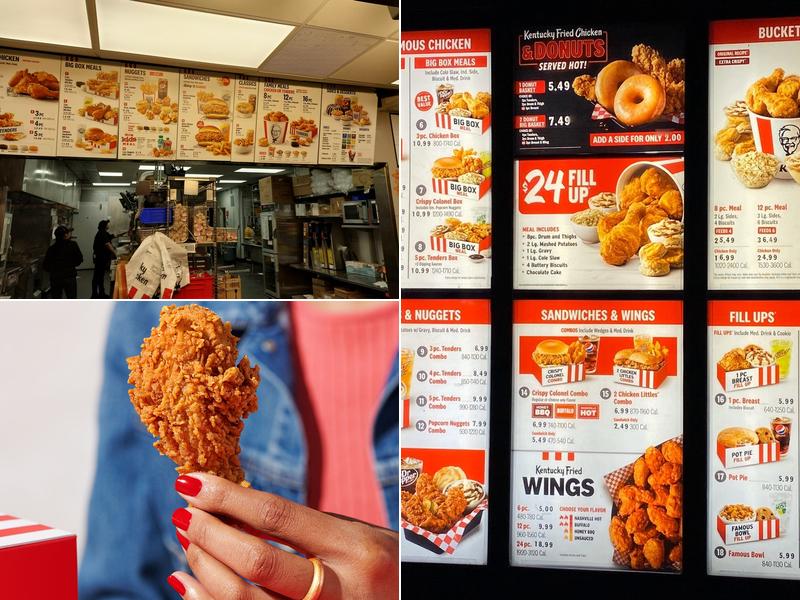 KFC Menu