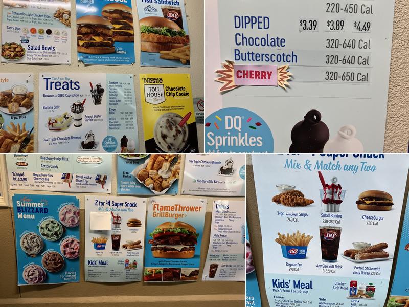 Dairy Queen Grill & Chill Menu