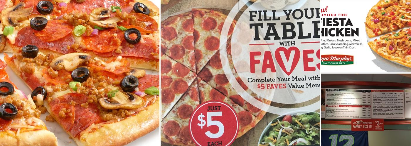 Papa Murphy's | Take 'N' Bake Pizza Menu